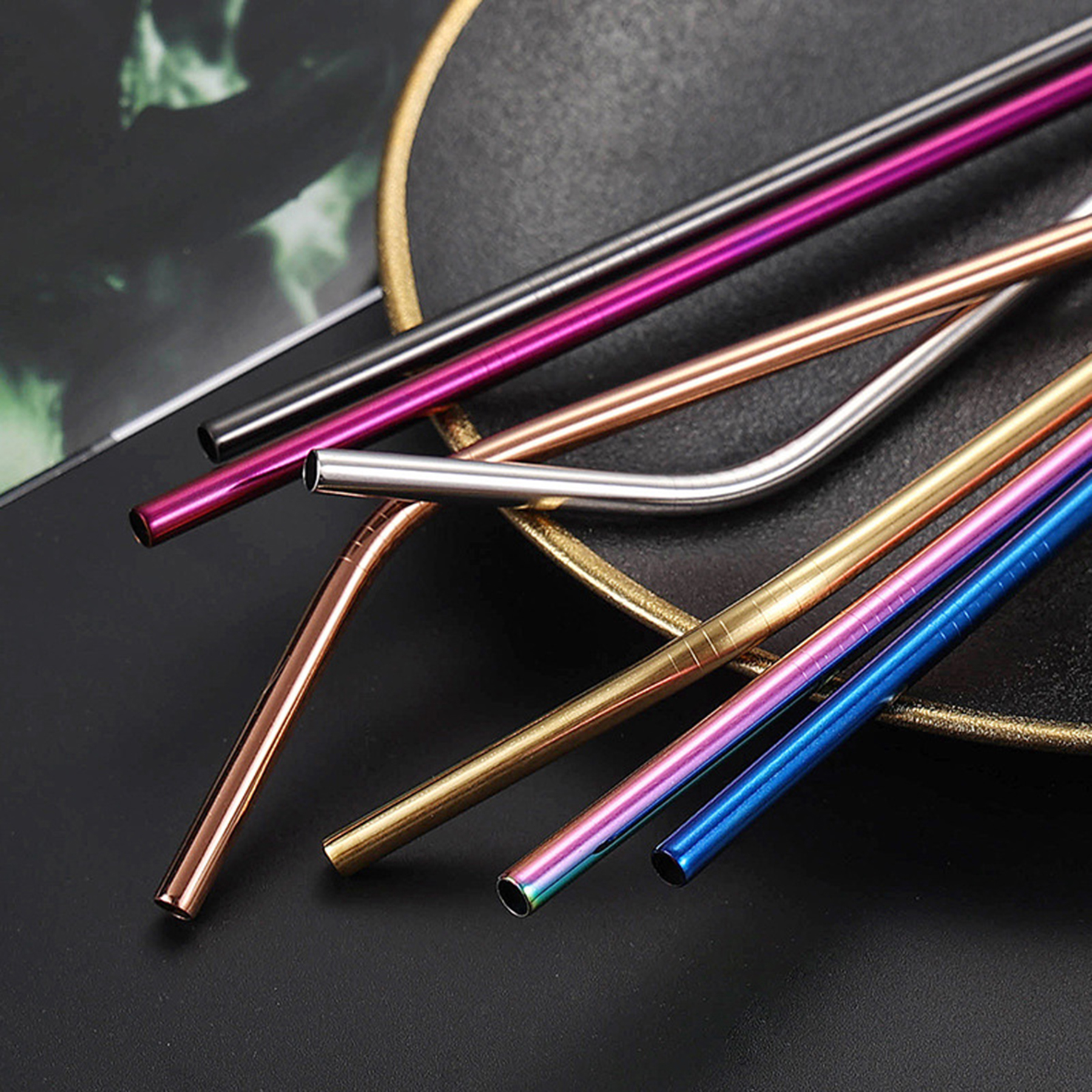 Reusable Stainless Steel Drinking Straws 3