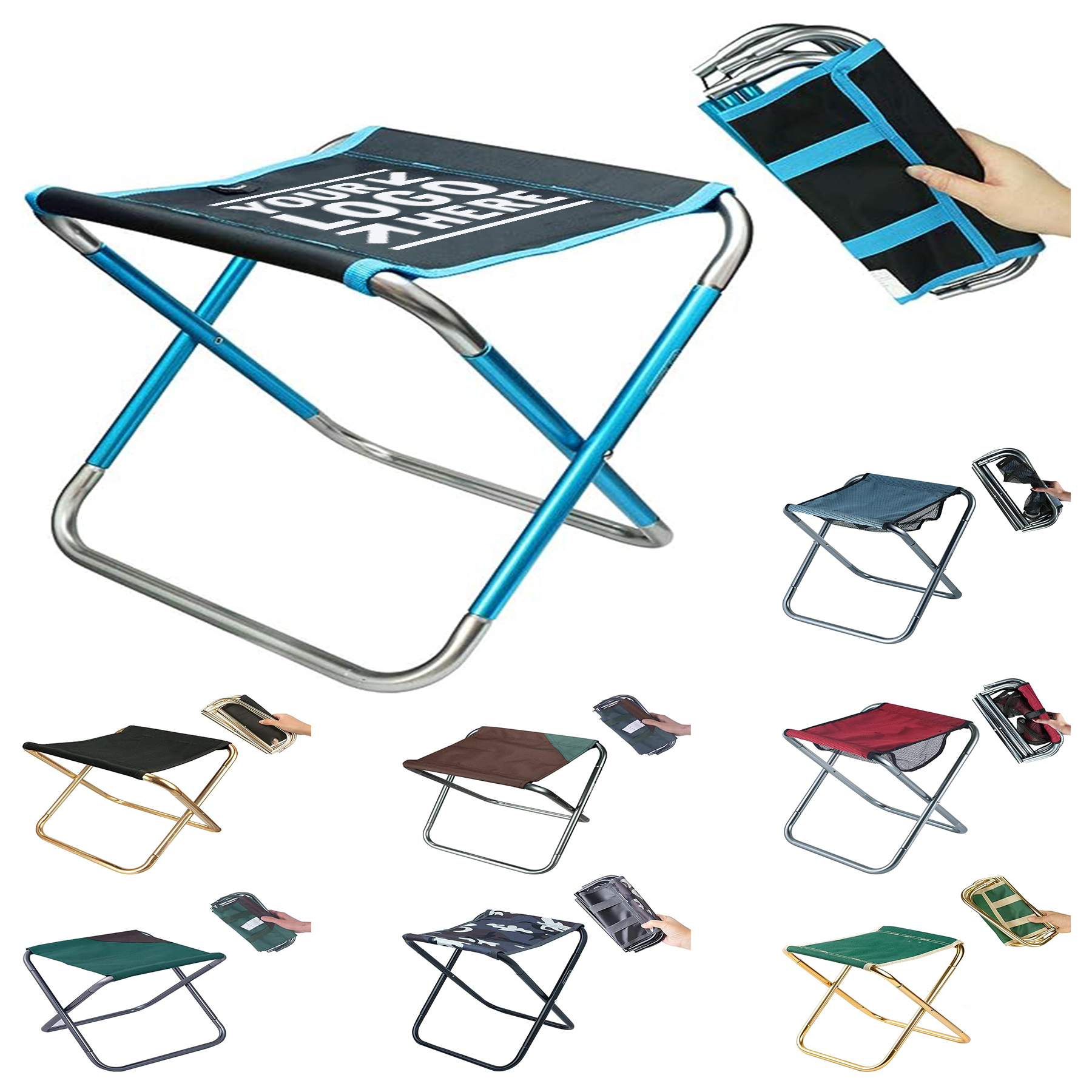 Ultralight Portable Folding Camping Outdoor Fishing Hiking Backpacking Travelling Little Stool