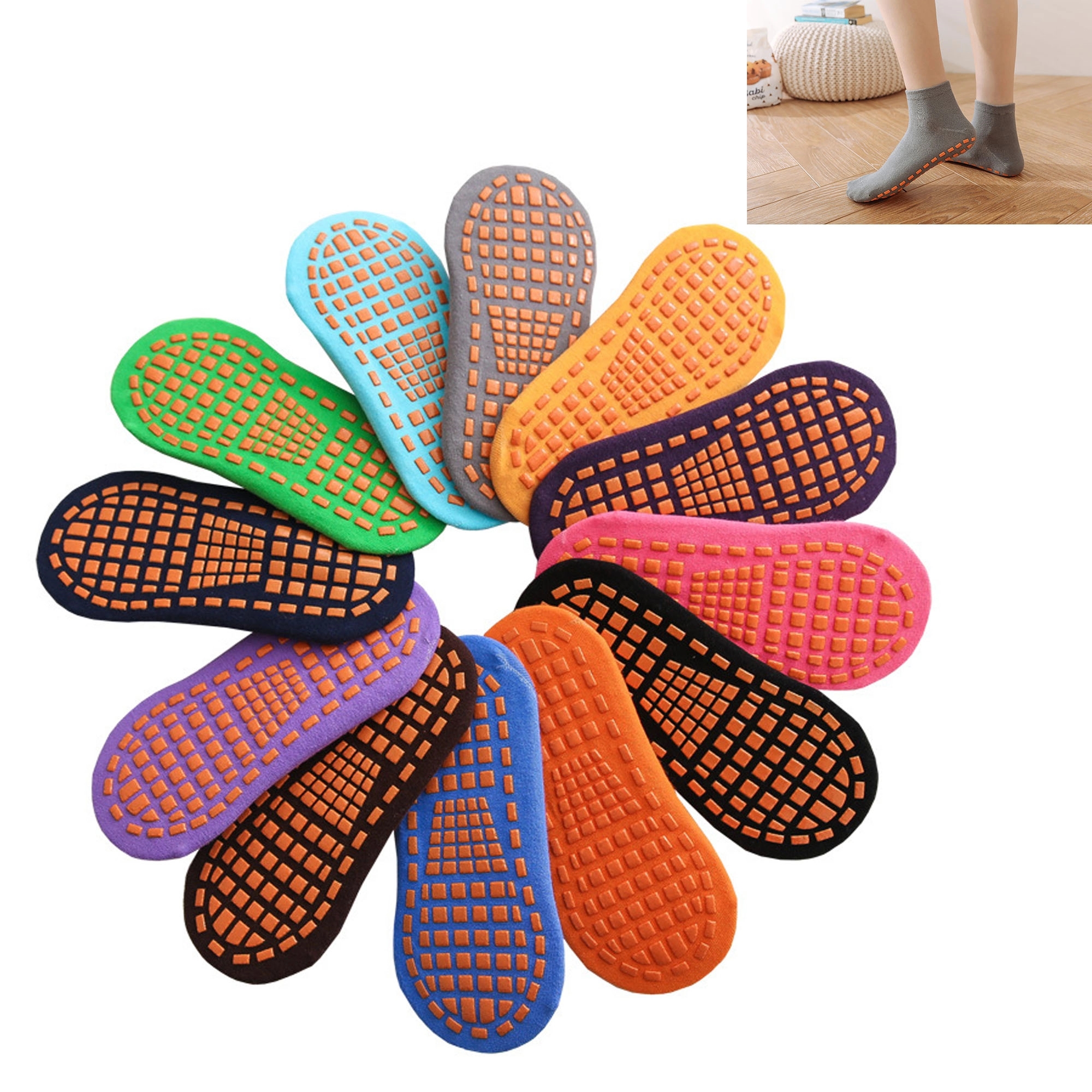 Non Slip Yoga Socks For Kids 4