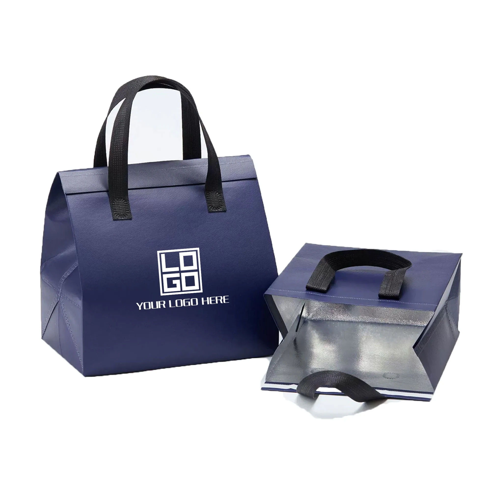 Colorful Insulated Reusable Lunch Tote for Groceries 5