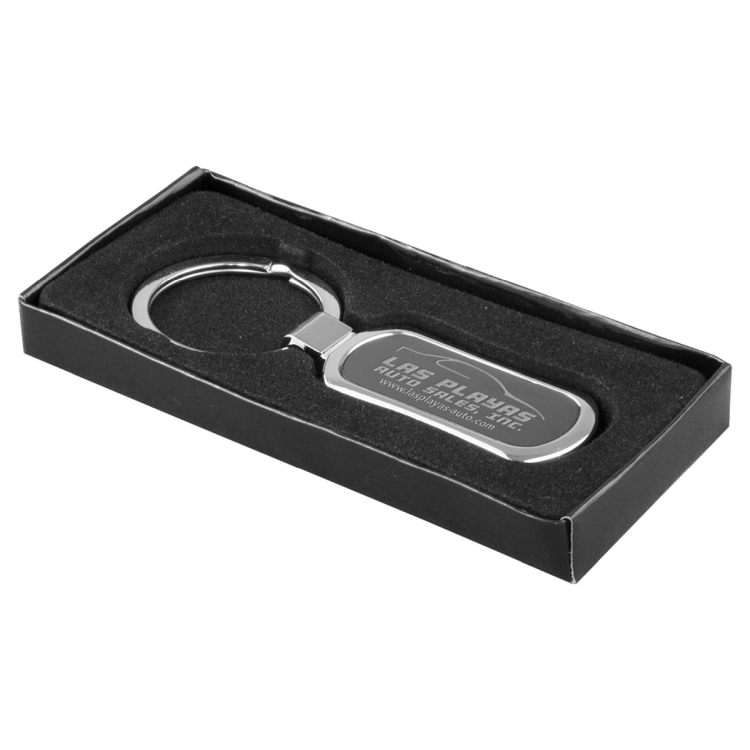 "Gianna" Laser Engraved Metal Keyholder 4