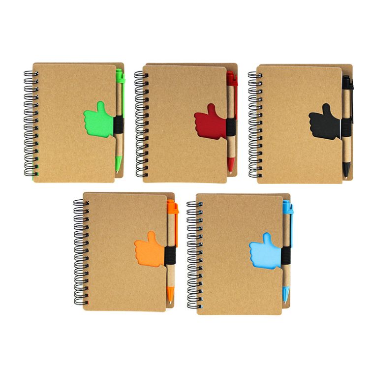 Thumb Notebook with Ballpoint Pen 2