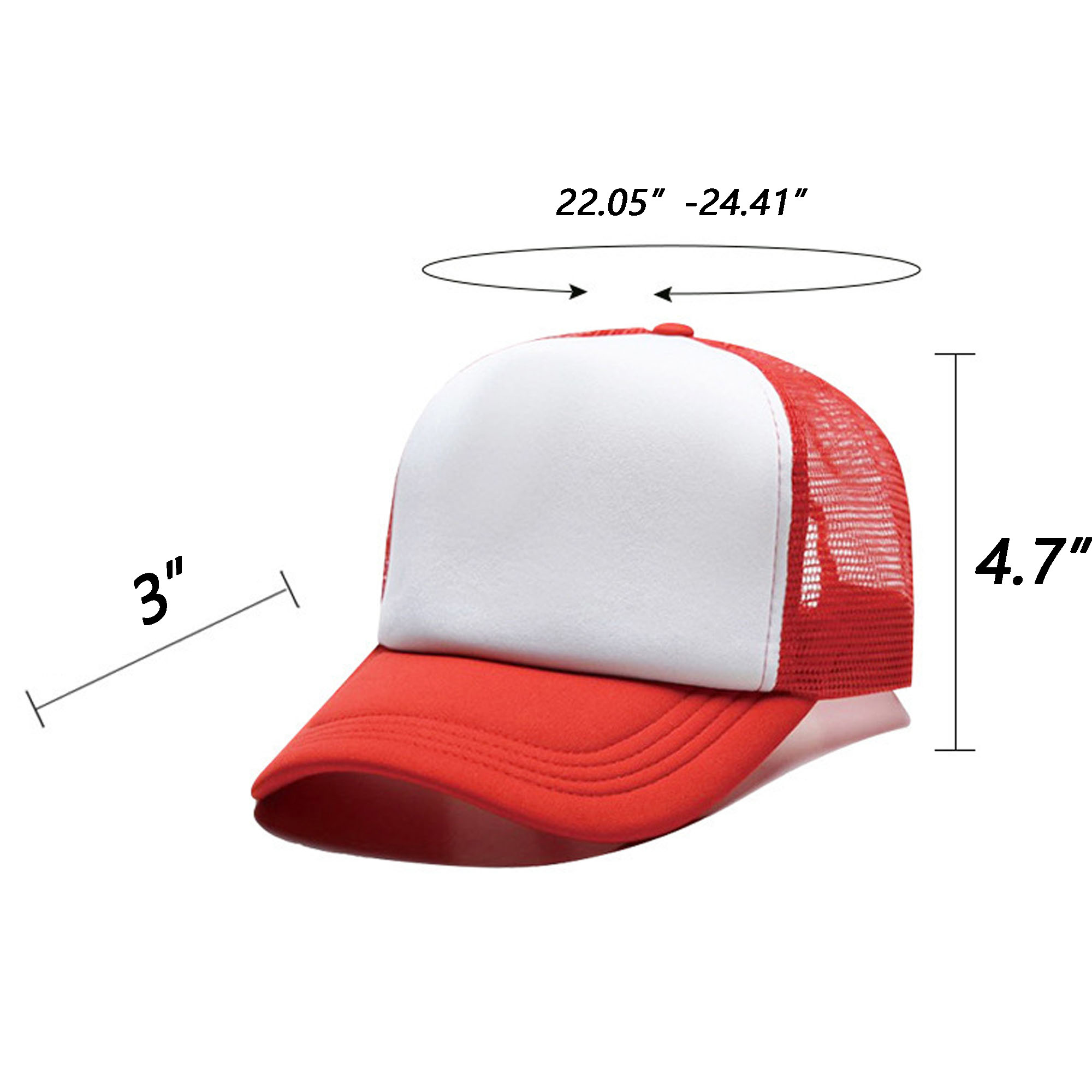 Customizable Cotton Mesh Cap Breathable Sunshade Cap 2