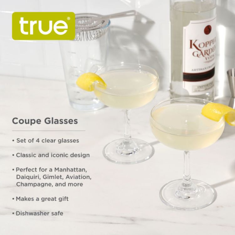 True® Coupe Glass, set of 4 8