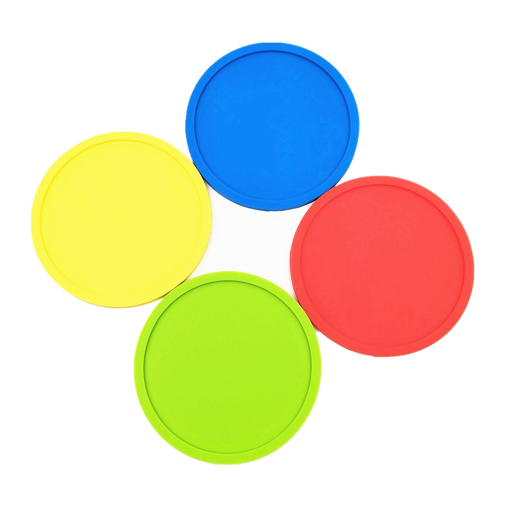 Colorful Silicone Heat Resistant Coasters 5