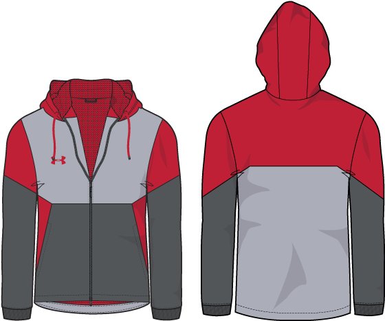UA Legacy Team Men's Windbreaker 6