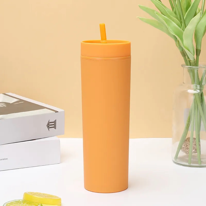 16oz Double Wall Skinny Tumblers 11