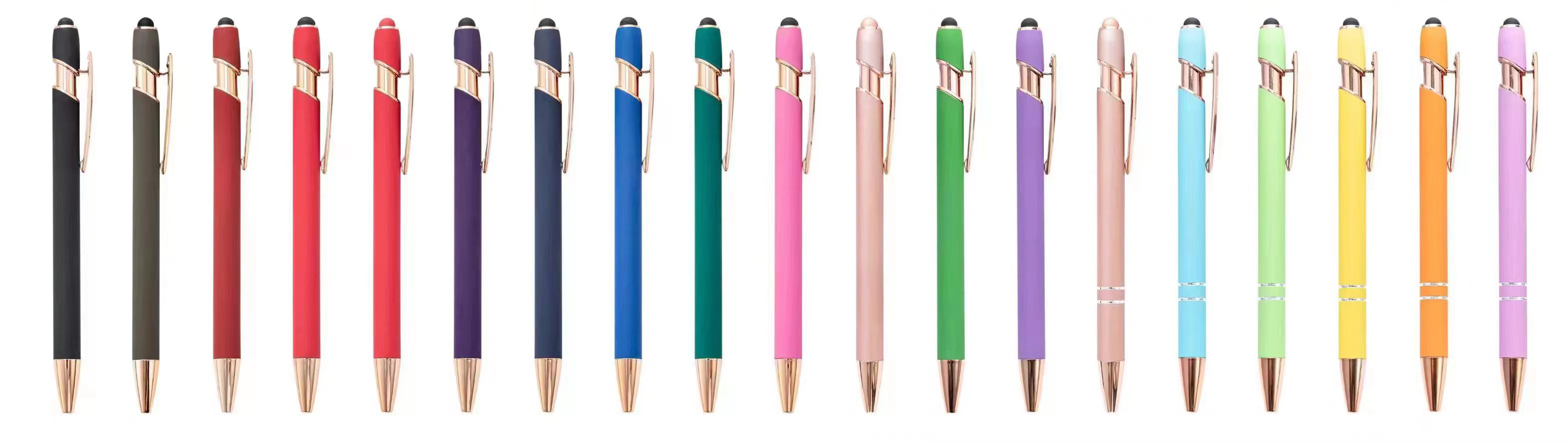Velour Naishi Gold Accents Velvet Stylus Pen - Optional Gift Box 8