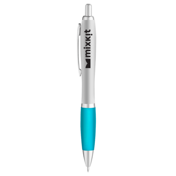 Curvaceous Matte Silver Ballpoint 4