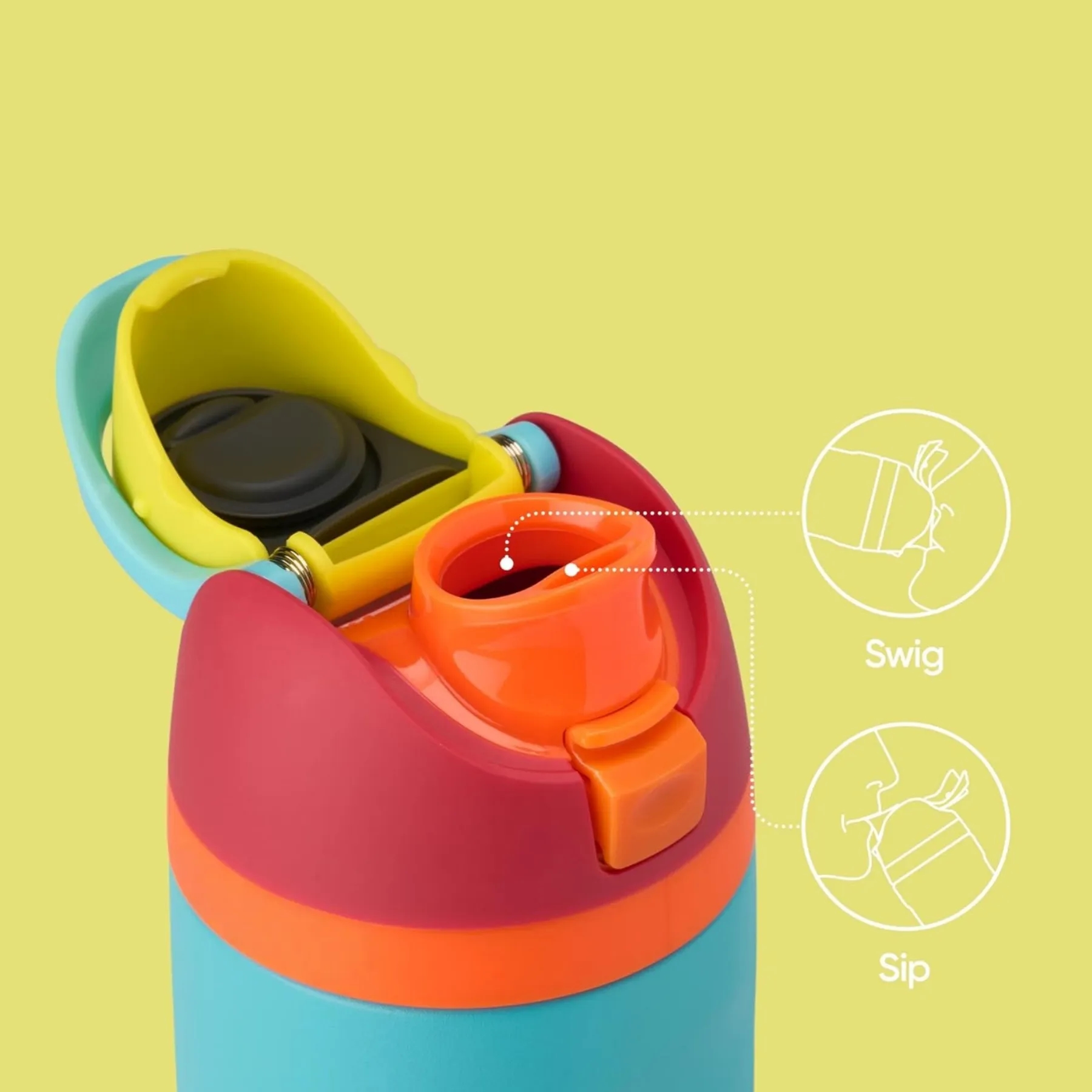 24OZ Insulated Stainless Steel Water Bottle 2