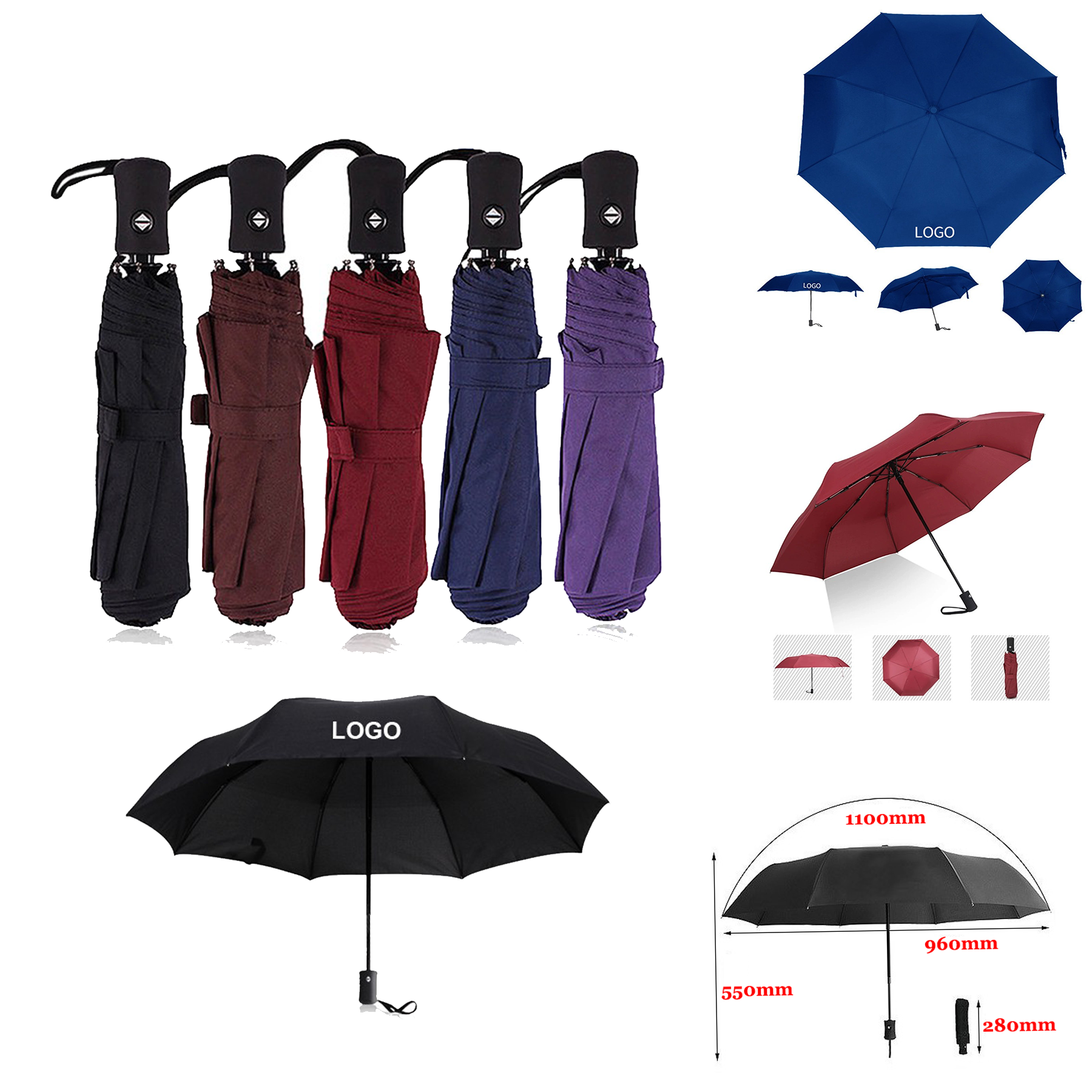 MOQ 50Pcs Classic Mini Umbrella 1