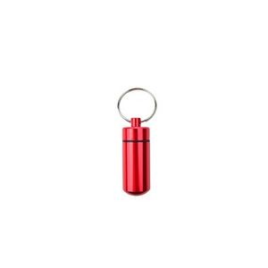 Durable Aluminum Capsule Shaped Dog ID Tag 1
