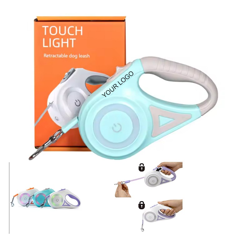 Luminous Automatic Telescopic Dog Leash LED 4