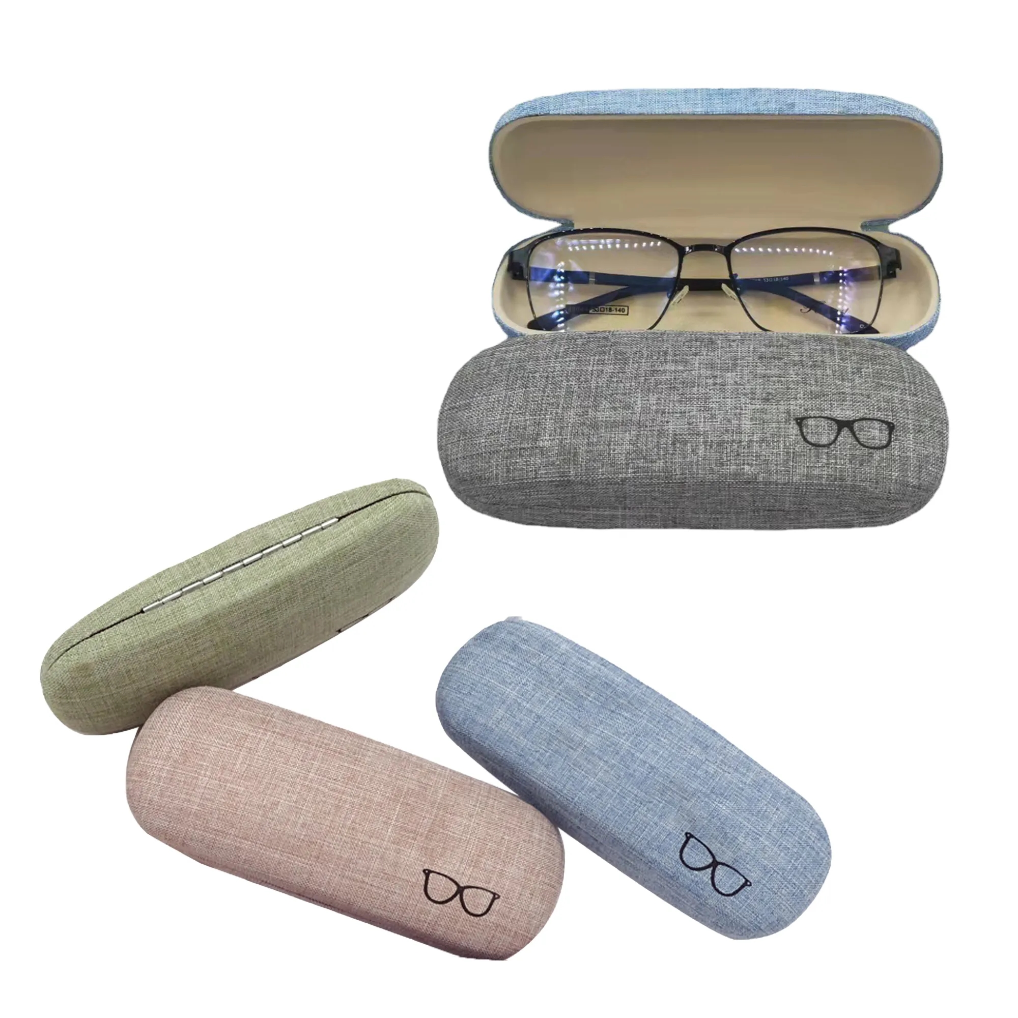 Linen Glasses Case