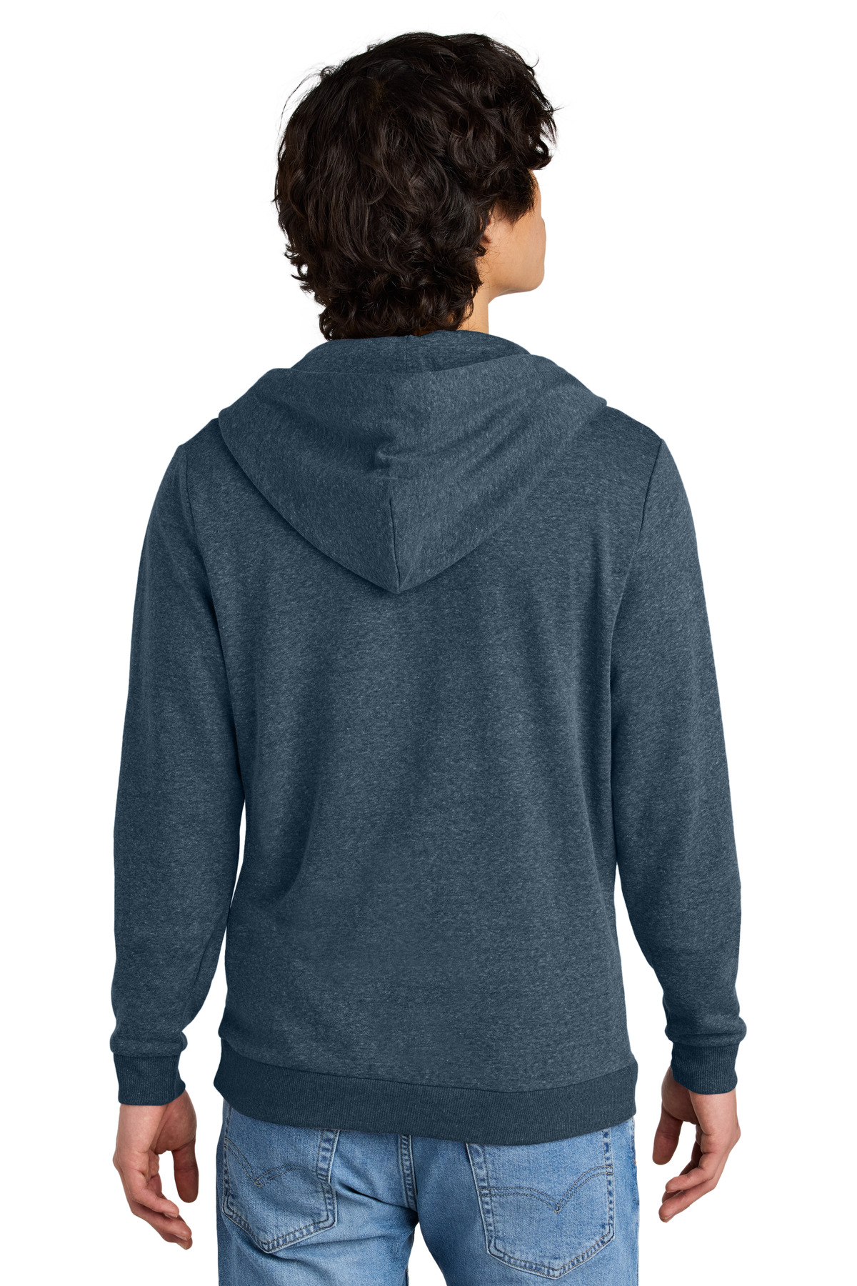 District Perfect Tri Fleece Full-Zip Hoodie DT1302 26