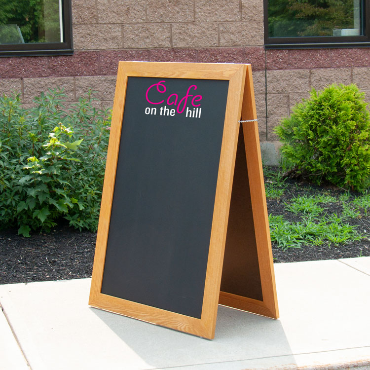 A-Frame Sidewalk Chalkboard No Legs