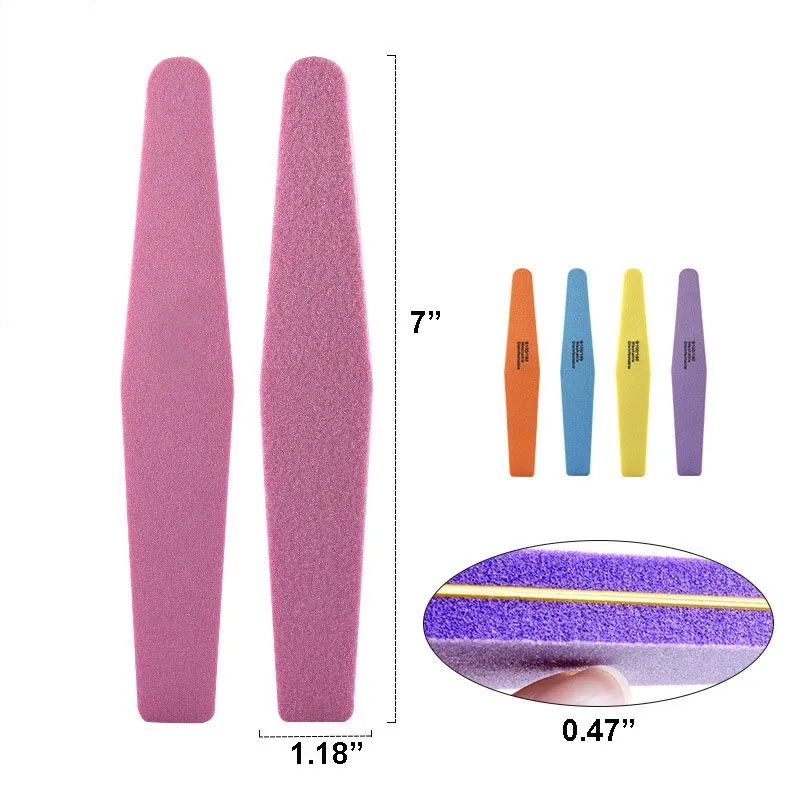 Sponge Polishing Nail File 7