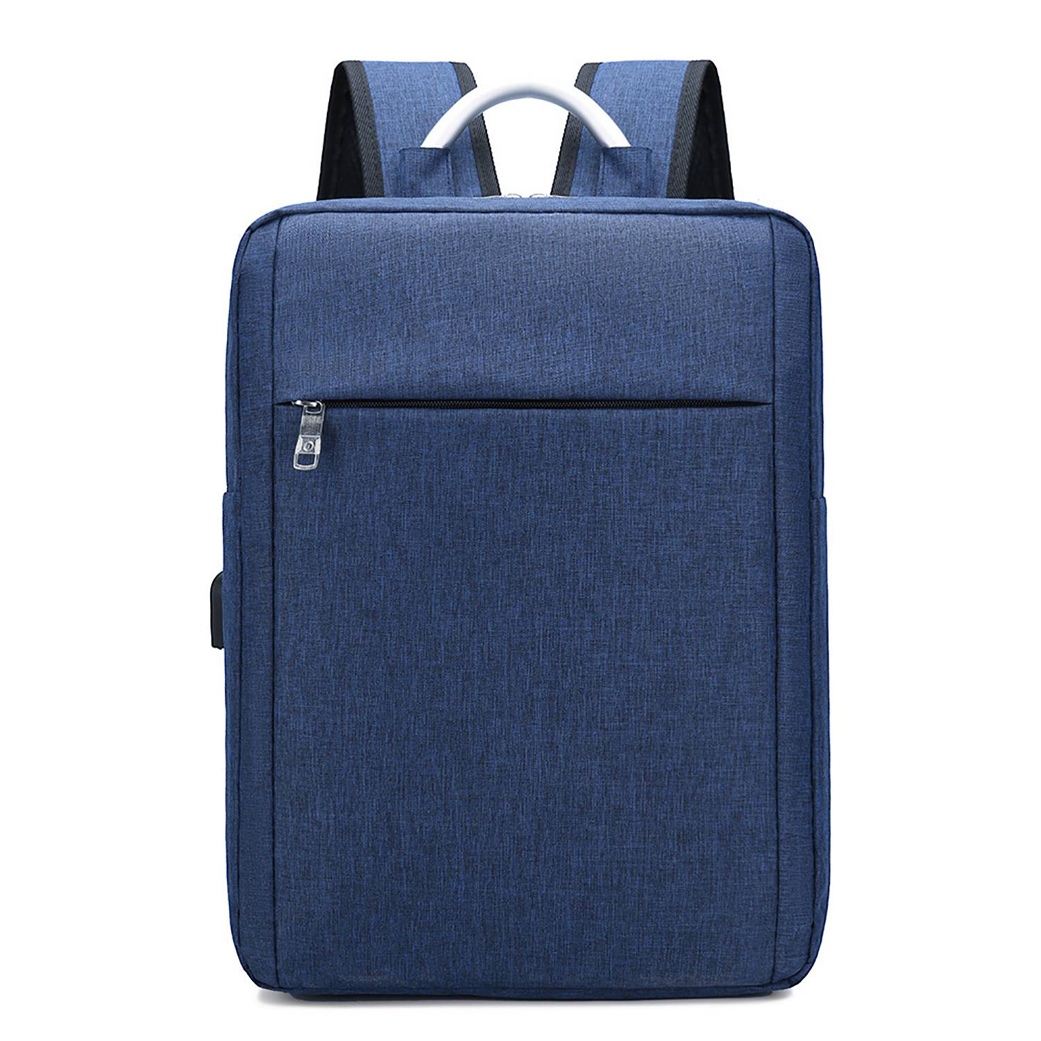 Mens Business Laptop Backpack w/ USB Charging Port 2