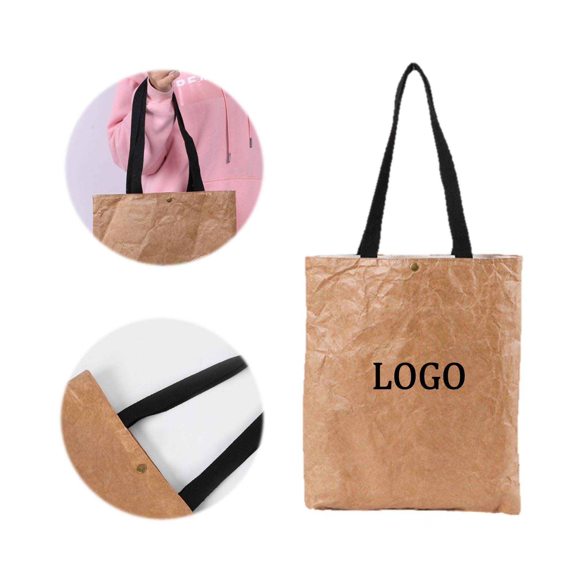 Foldable Dupont Paper Shopping Bag 2