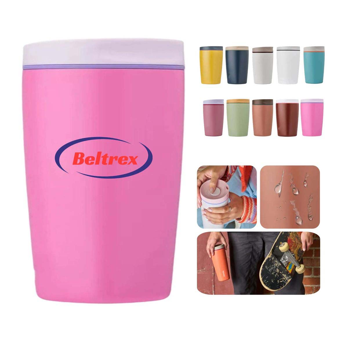 Vacuum Insulated 20oz Stainless Steel Coffee Cup 7