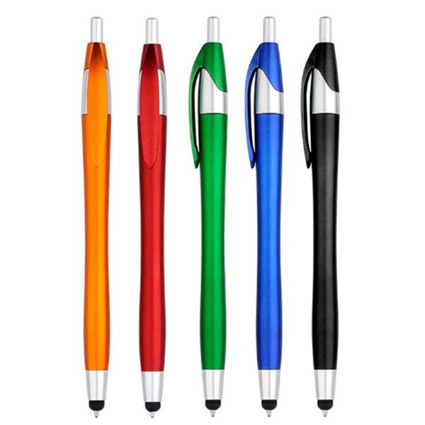 Plastic Pens Colored Stylus Pens 5