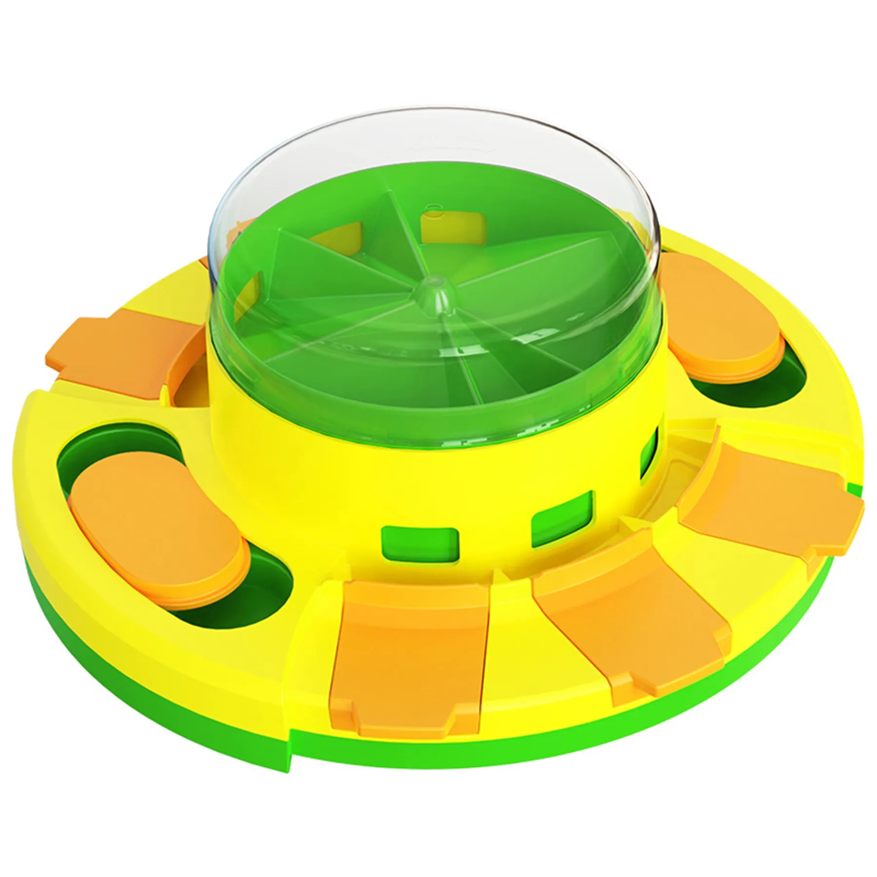 Plastic Dog Puzzle Press Leaky Feeder 6