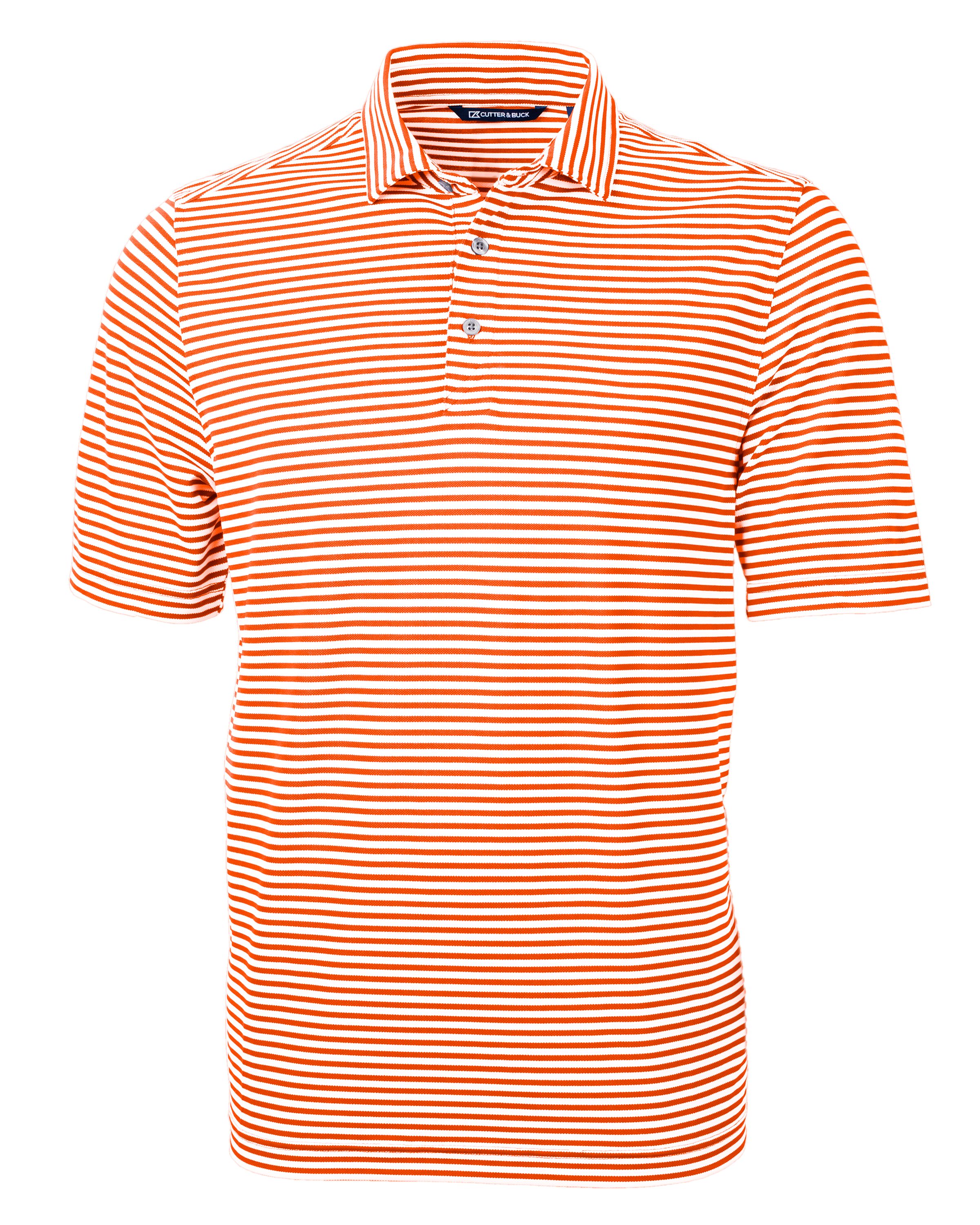 Cutter & Buck Virtue Recycled Stripe Featherlight Pique Mens Big & Tall Polo Big & Tall 4