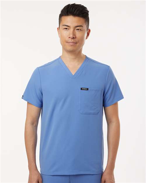 Men's Holmes Everyday 1-Pocket Scrub V-Neck Top - M10001 34