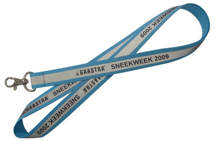 1" Neck Lanyard with Reflective Outer Edges 11