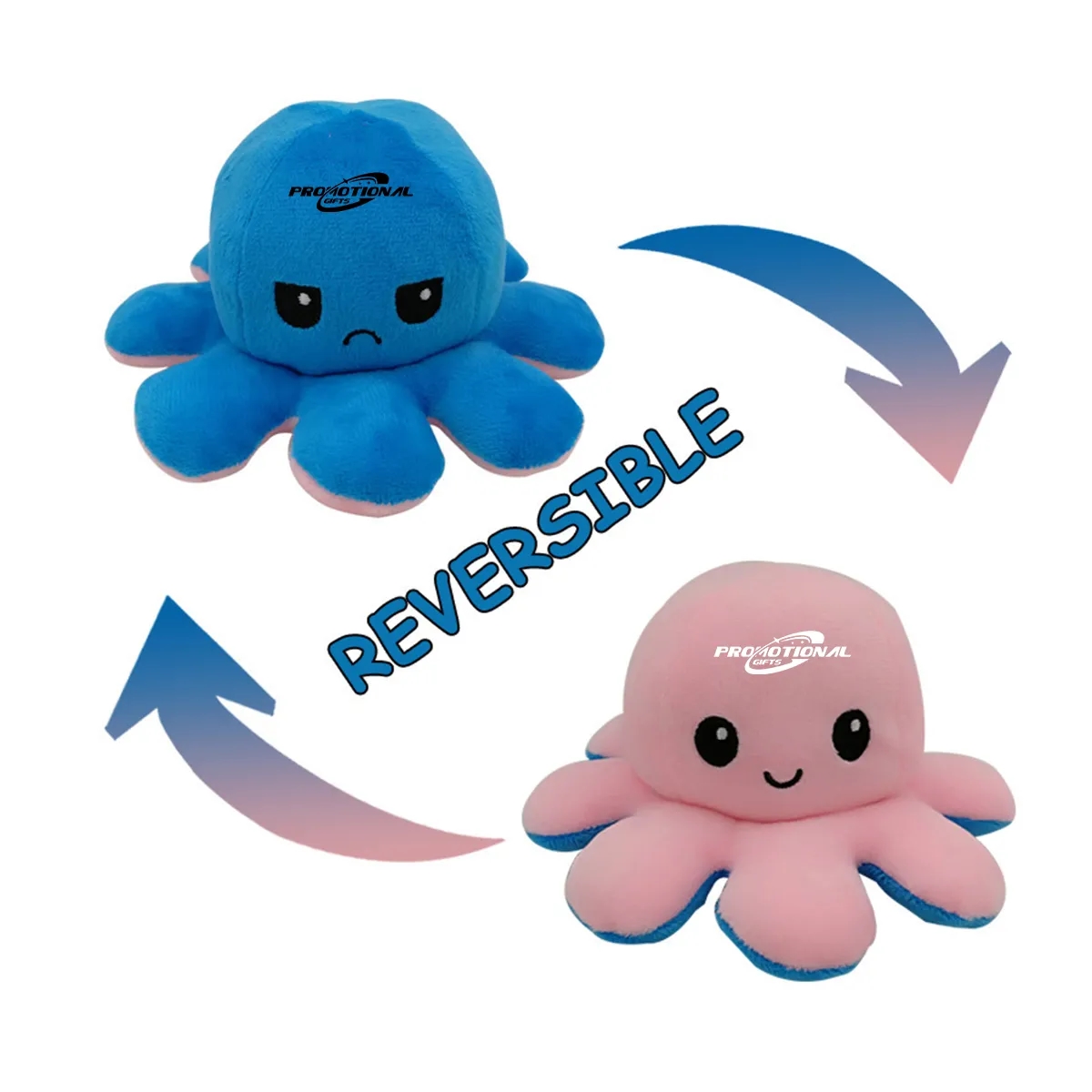 Cute Reversible Toy Sensory Fidget Stuffed Animals 2