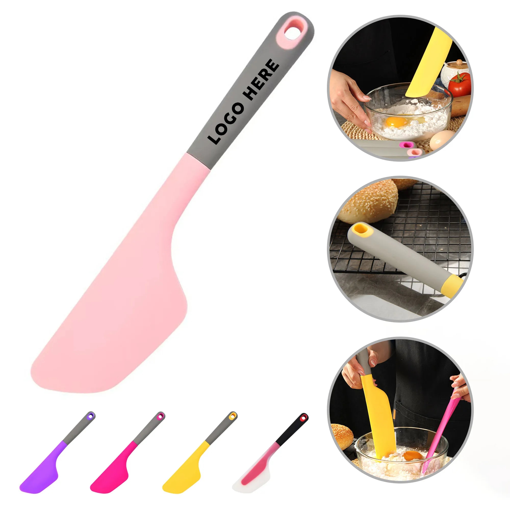 Silicone baking scraper 3