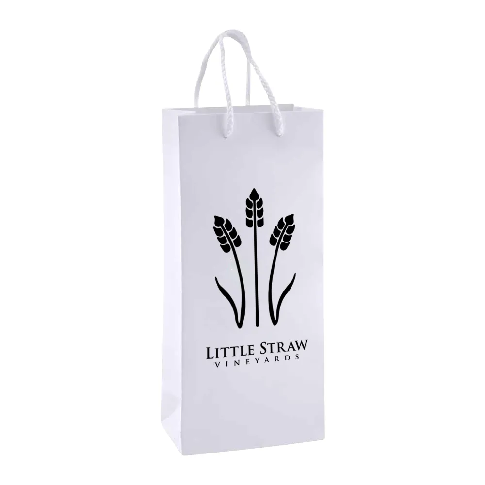 1-Bottle Luxury Paper Tote 7