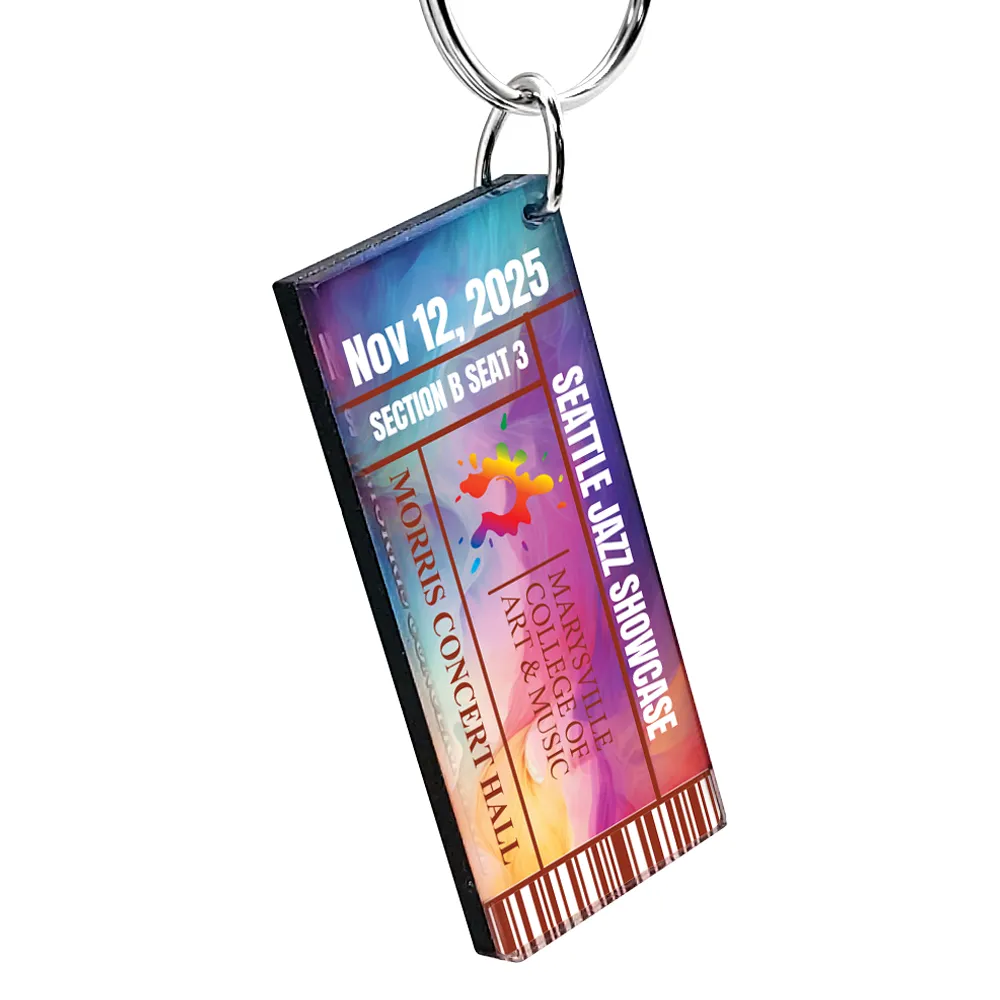 Event Ticket Key Tag 2
