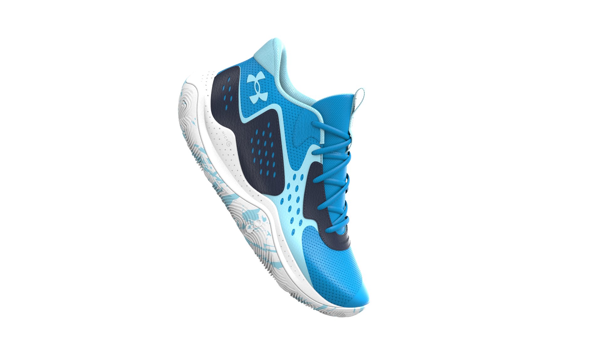 UA Jet '23 Grade School Basketball Shoes 5