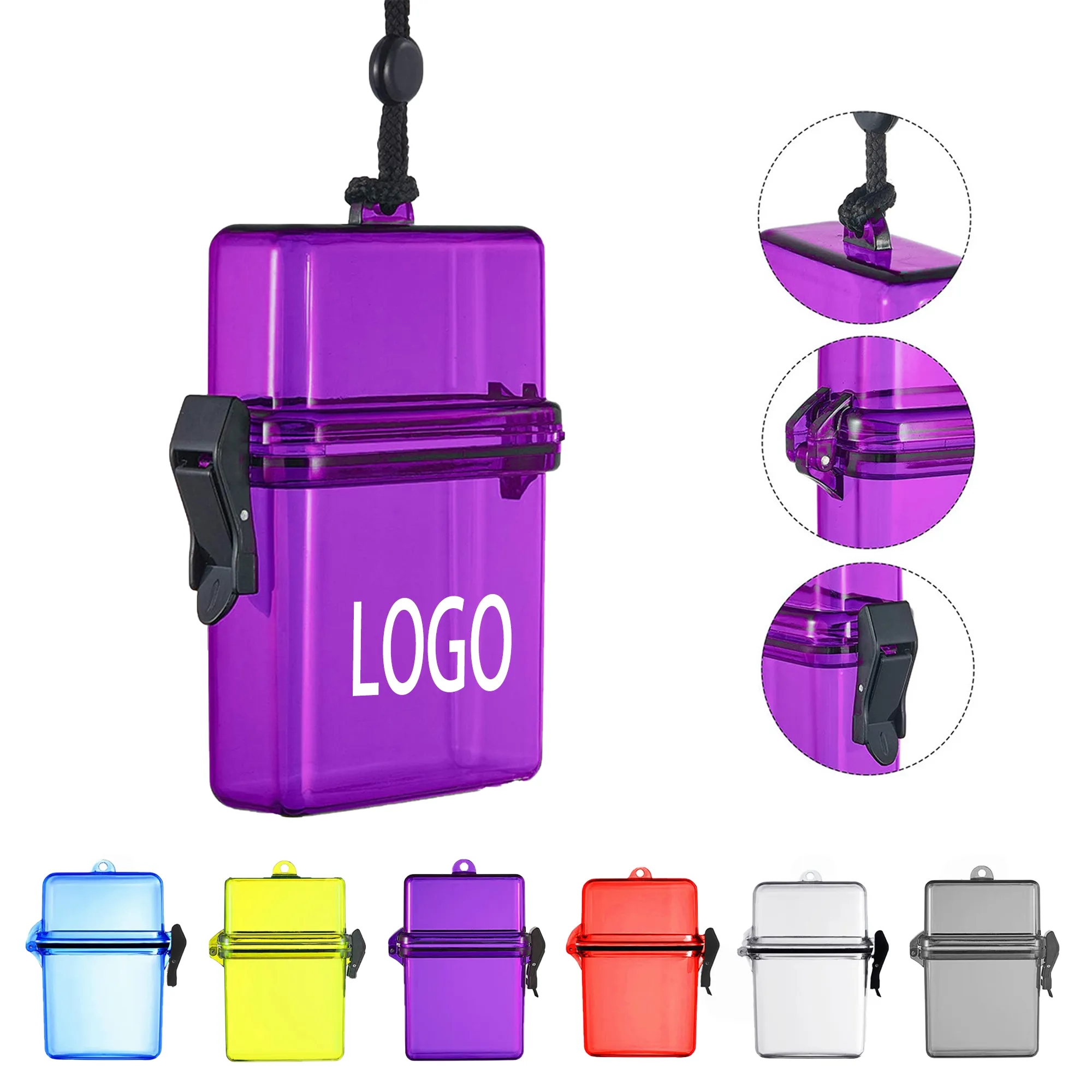 RFID Blocking Waterproof Mini Card Wallet 5