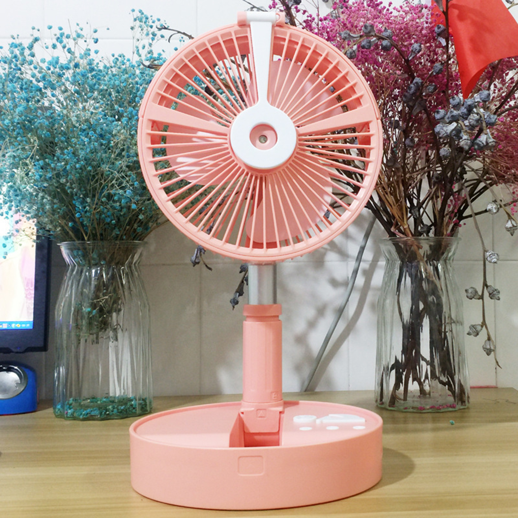 Rechargeable Fan Foldaway with Remote Control 4