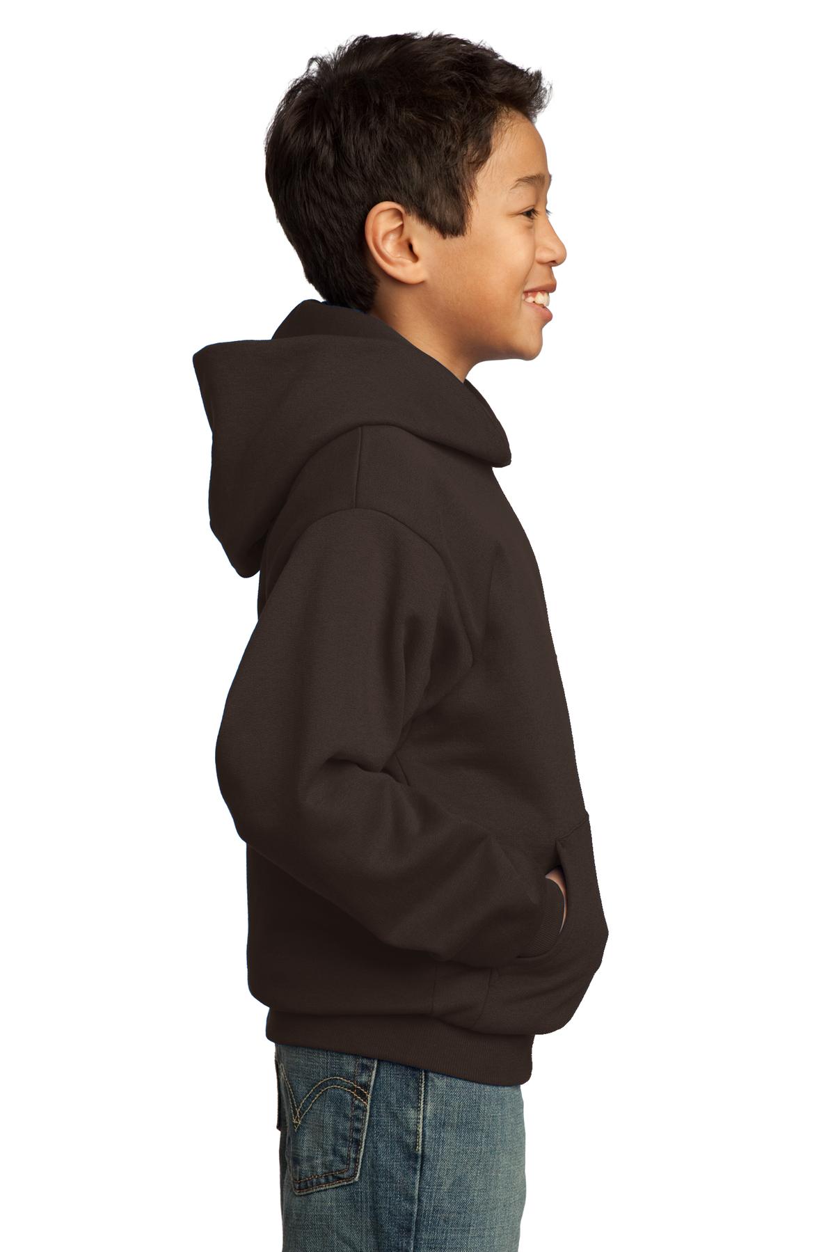 Port & Company® Youth Core Fleece Pullover Hooded Sweatshirt 8