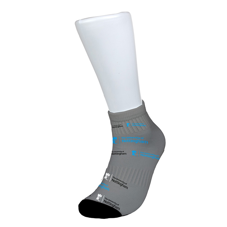"SPORTY" Color Sublimation Low-Cut Ankle Crew Socks in Men's & Women's Size (SOCK12-M Men / SOCK12-W 14