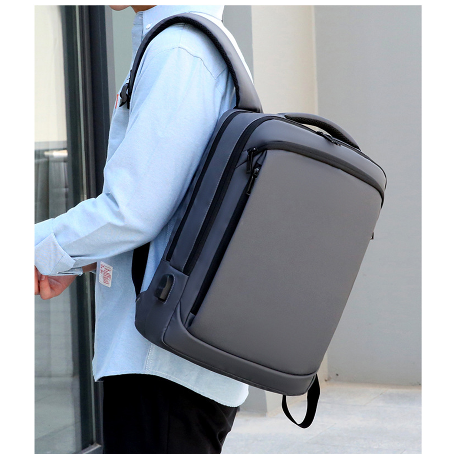 Ofxord Travel Carry on Backpack With USB Charging Port 4