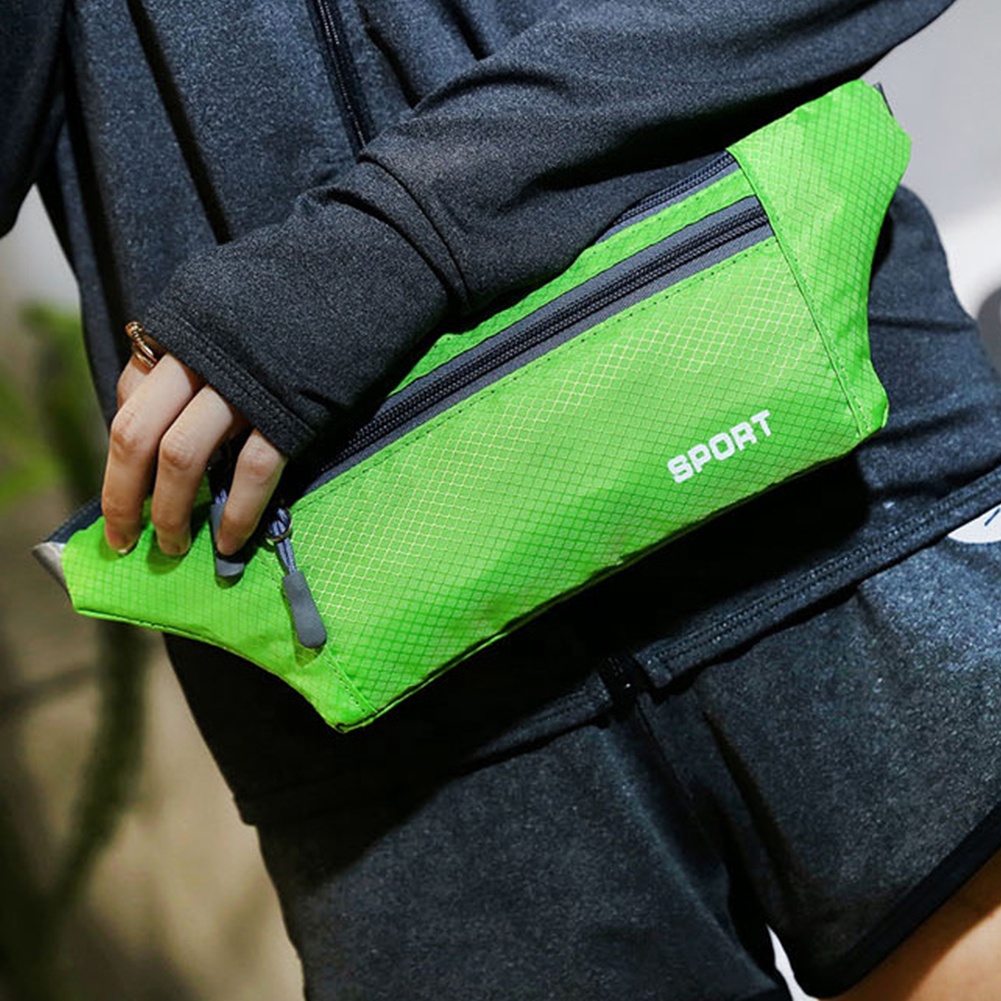3 Zipper Ultra Light No-Bounce Waist Bag 3