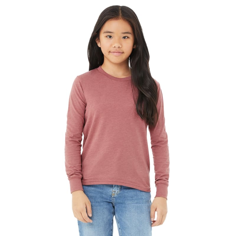 Bella Youth Jersey Long-Sleeve T-Shirt 10