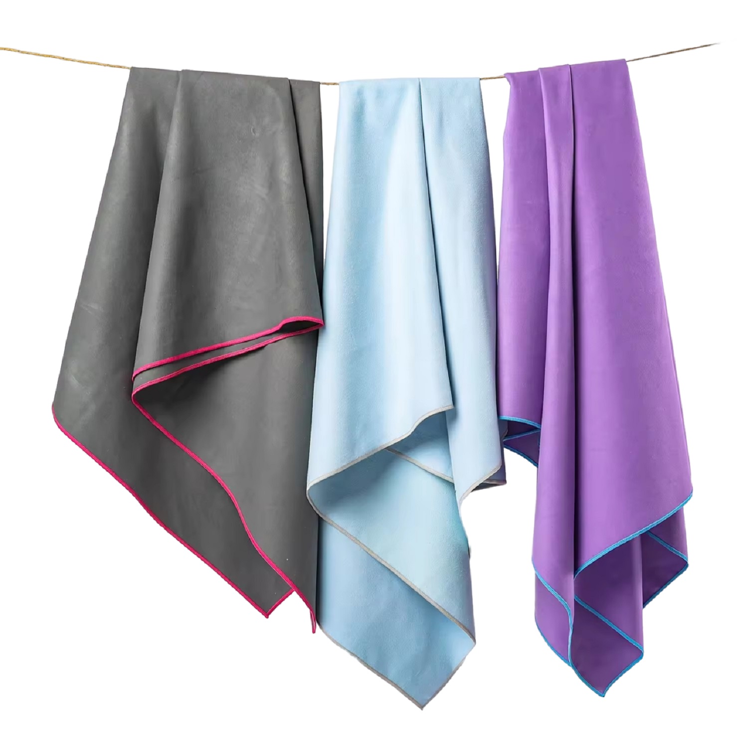 Solid Color Microfiber Beach Towel 6