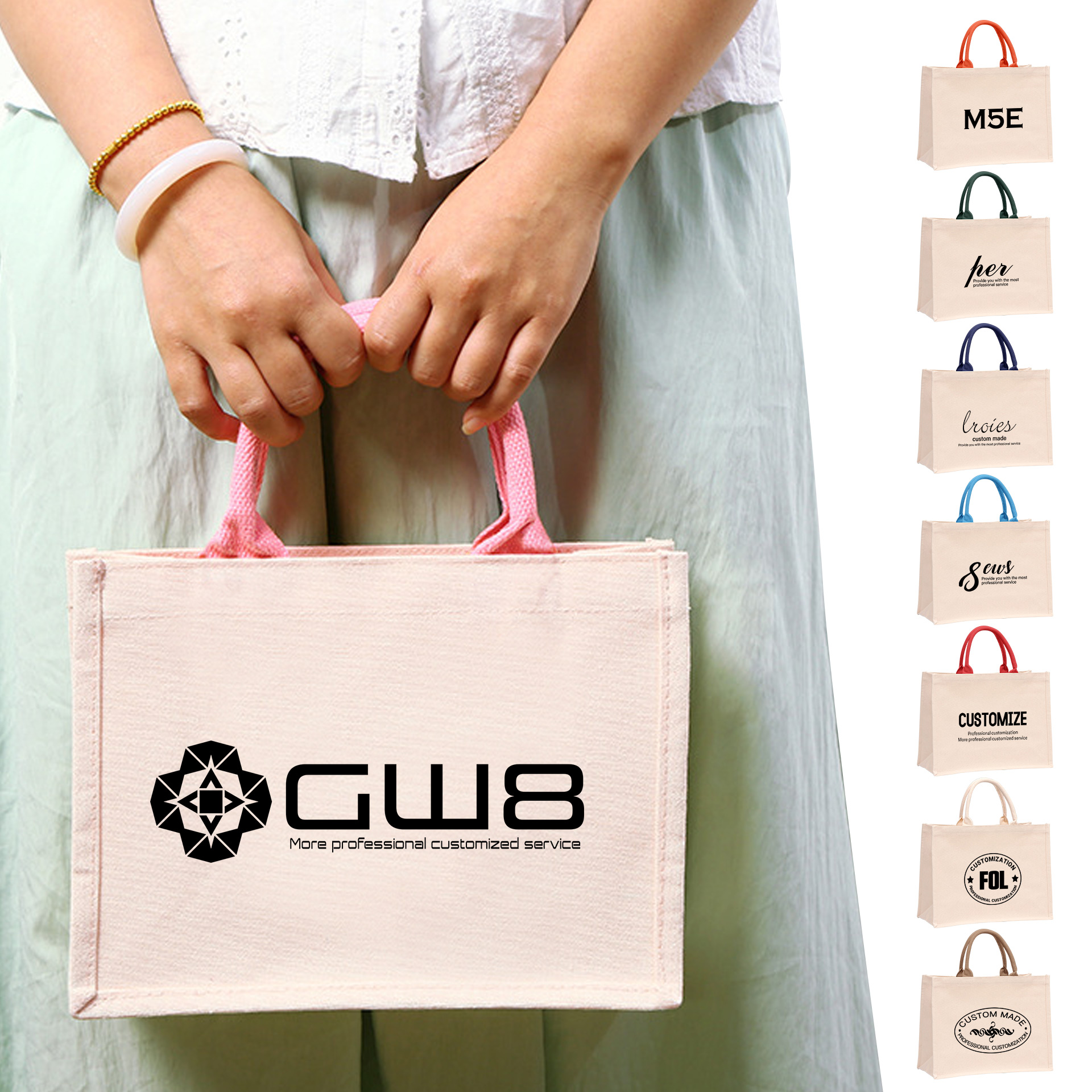 High-Capacity Canvas Tote Bag 6