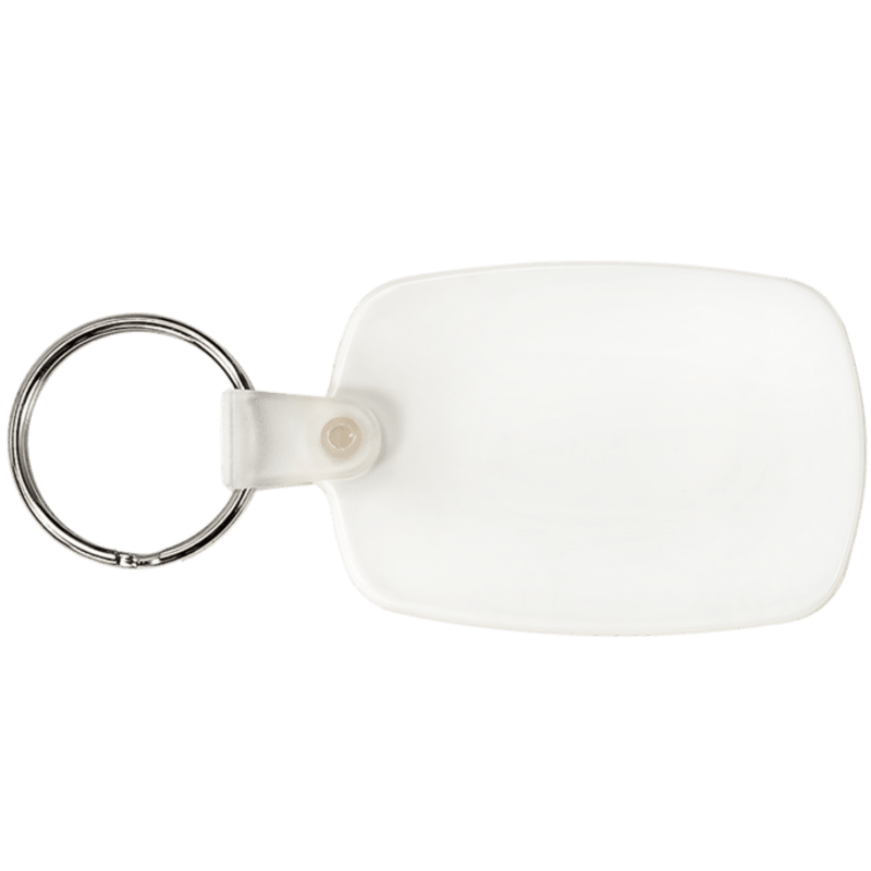 Oval Soft Plastic Keychains 16
