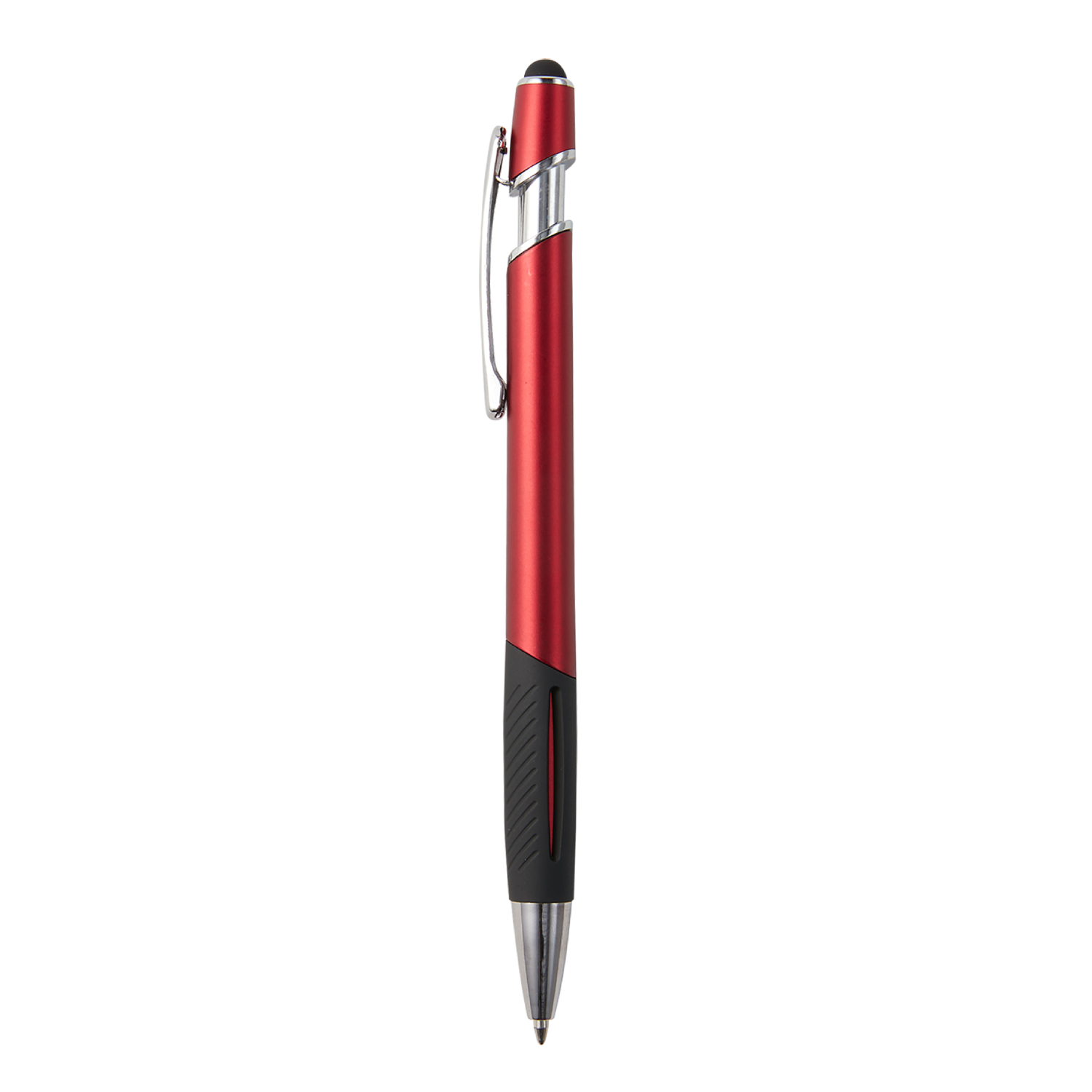 Plunger Action Stylus Ballpoint Pen 3