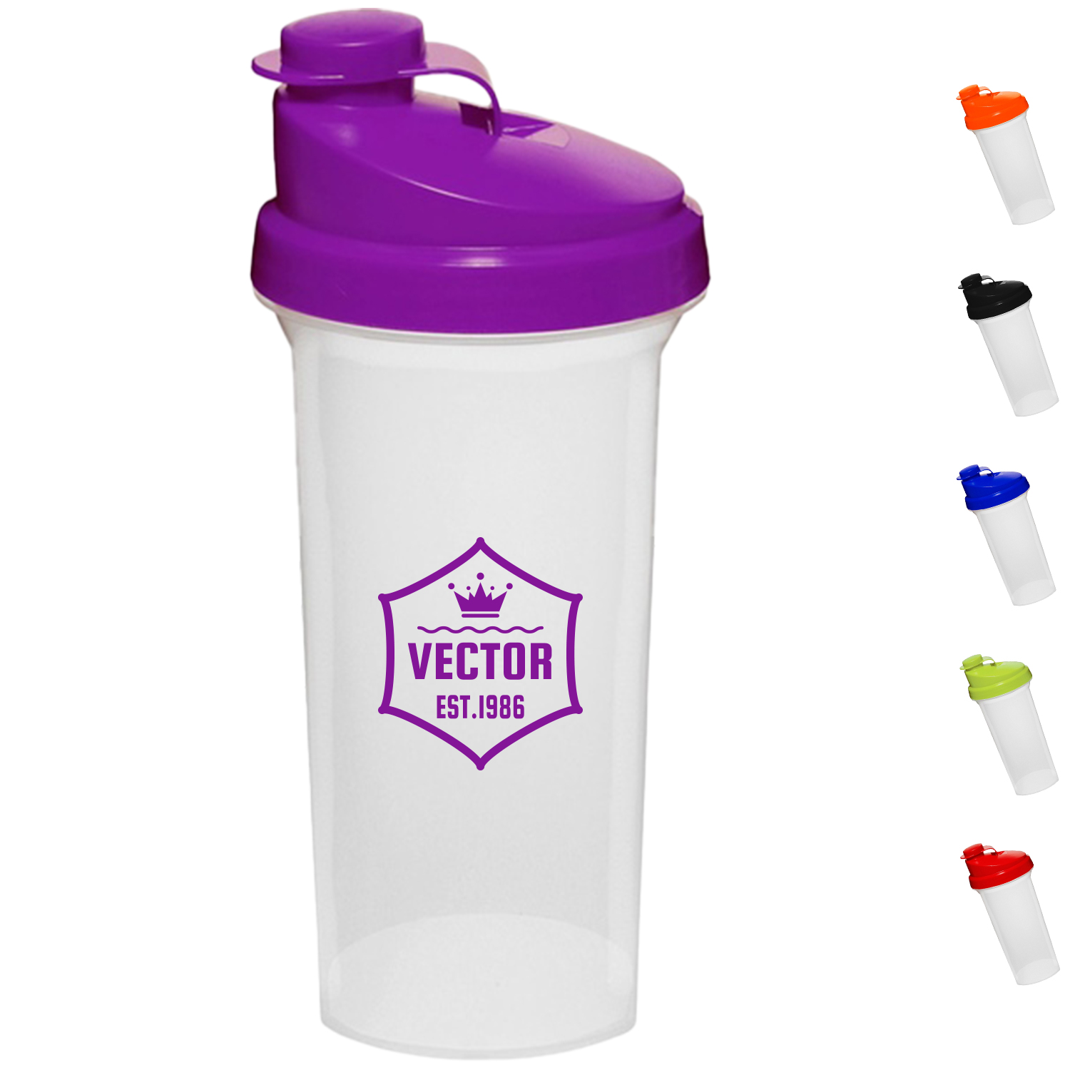25 oz Sports Bottle w/ Custom Logo & Snap Lid Shaker Bottles 1