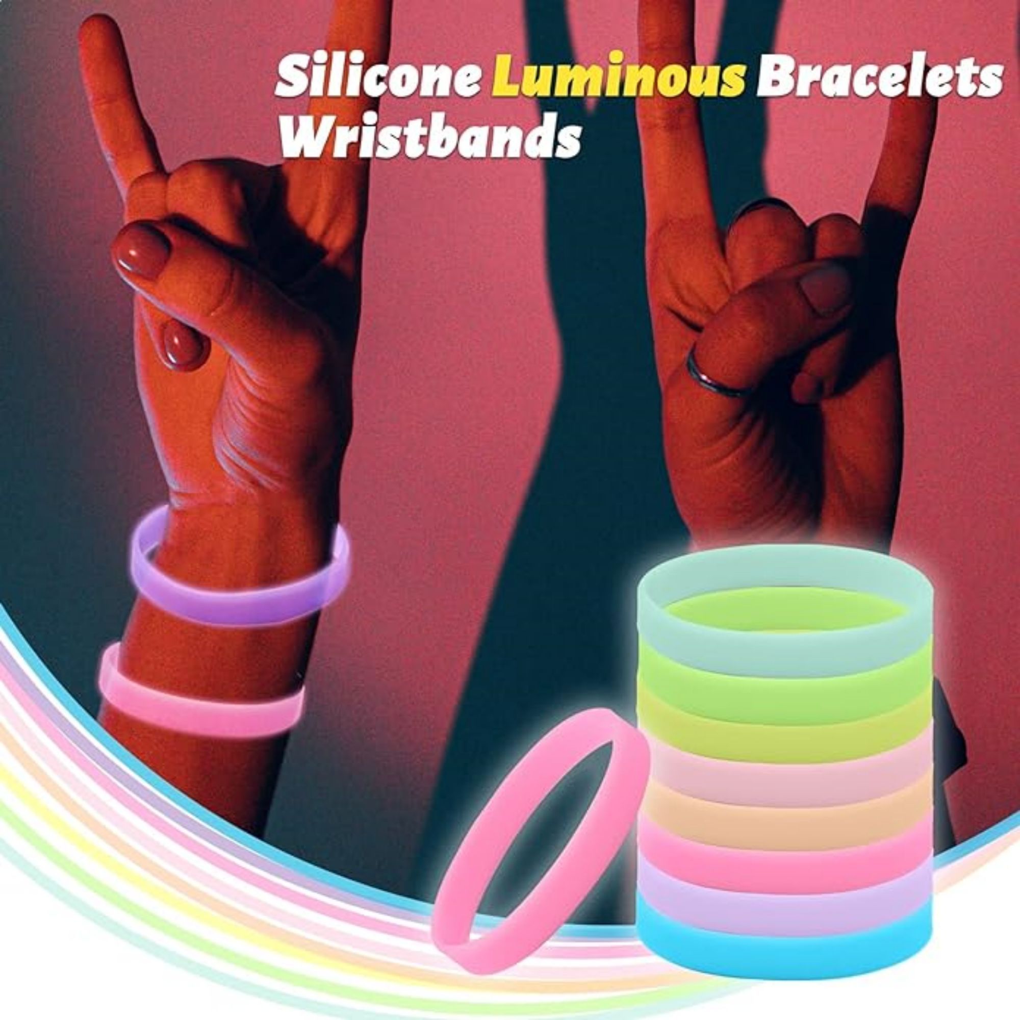 Luminous Silicone Wristbands 4