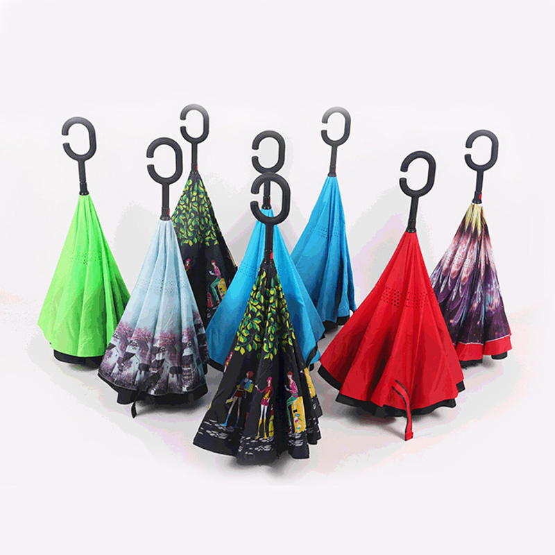 49" Arc Reversed Umbrella 3