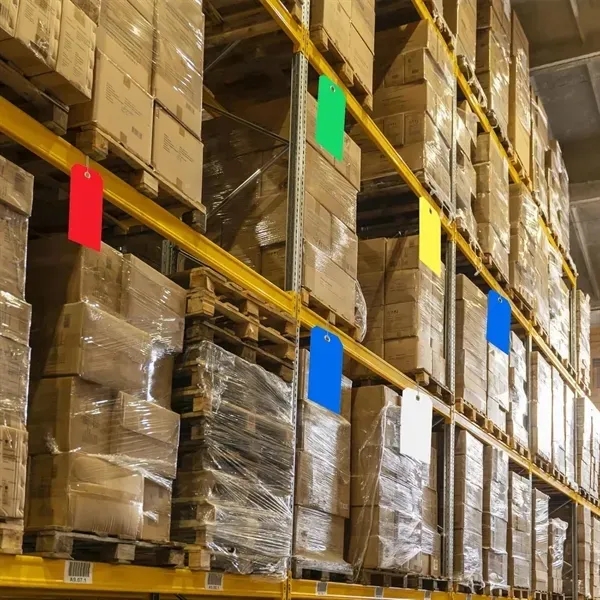 Waterproof Plastic Shipping Tags - Durable Wire Attached 2