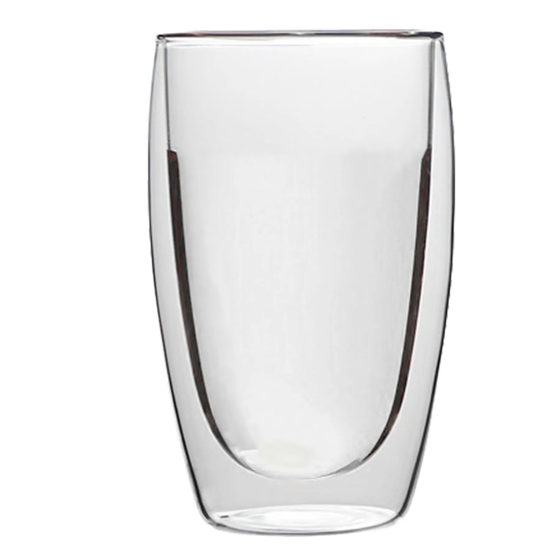 450Ml Double Wall Insulate Glass Mug 3